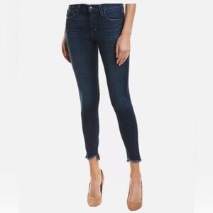 Joe's Jeans high rise, skinny ankle raw he Hem 27